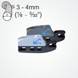 ClamCleat CL828-68 Aero cleat with CL268 Racing Micros