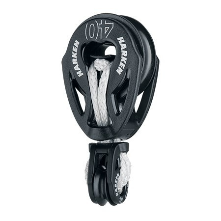 Harken T2™ Soft-Attach Traveler Block 18/40mm Harken T2™ Soft-Attach Traveler Block 18/40mm