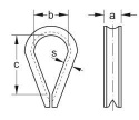 Kausza nierdzewna 10 mm, Kausza nierdzewna 10 mm,