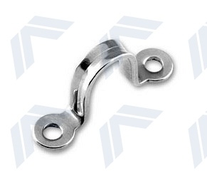 AS Curved stainless steel grommet 46