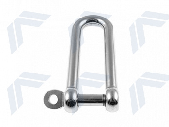 AS Straight D-shackle, long with captive pin 12 AS Straight D-shackle, long with captive pin 12