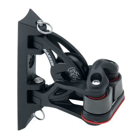 Harken 29mm Pivoting Lead Block Cam-Matic cleat Harken 29mm Pivoting Lead Block Cam-Matic cleat