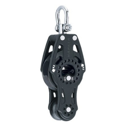 Harken Blok wiolinowy oporowy kabestanowy carbo 57mm Ratchet