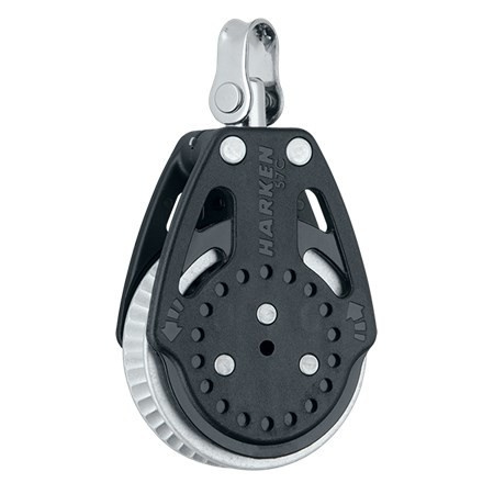 Harken 57mm Ratchamatic Block - Swivel, 2x Grip Harken 57mm Ratchamatic Block - Swivel, 2x Grip
