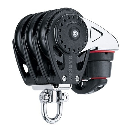 Harken Blok carbo 57mm potrójny knaga alu std