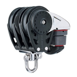 Harken Blok carbo 57mm potrójny ratchmatic knaga