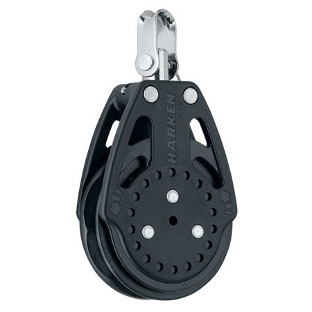 Harken 75mm Ratchamatic Block - Swivel