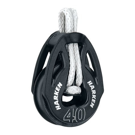 Harken Blok carbo T2 40mm wiązany loop