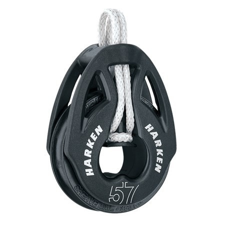 Harken Blok carbo T2 57mm s uchycenou smyčkou