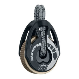 Harken blok 57 mm kabestanowy oporowy T2 Grip 1.5X wiązany