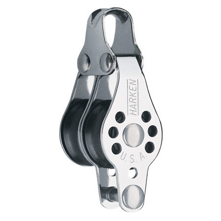 Harken Classic 22mm Double Block - Shackle Harken Classic 22mm Double Block - Shackle