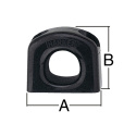 Harken Przelotka kompozytowa czarna 19mm Harken Przelotka kompozytowa czarna 19mm