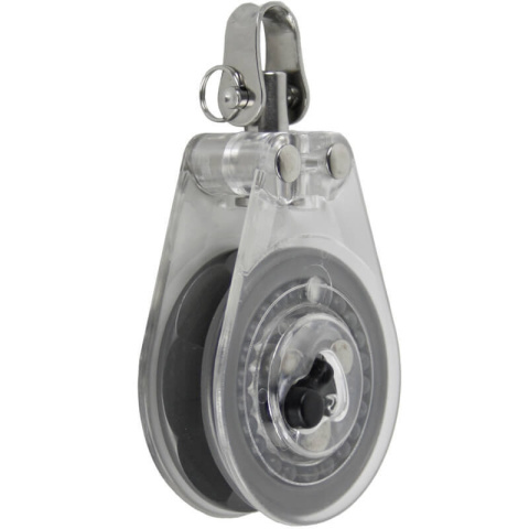 Holt Blok kabestanowy oporowy Organic 57mm Ratchet, przeźroczysty Holt Blok kabestanowy oporowy Organic 57mm Ratchet, przeźroczysty
