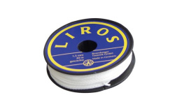 Liros Whipping Twine, twisted, waxed 1,2mm white 30m