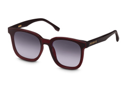 Rookie Papaya Sunglasses rectangular maroon