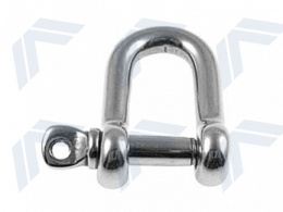AS Straight D-shackle short 10