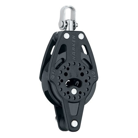 Harken 57mm Ratchet Block — Swivel, Becket