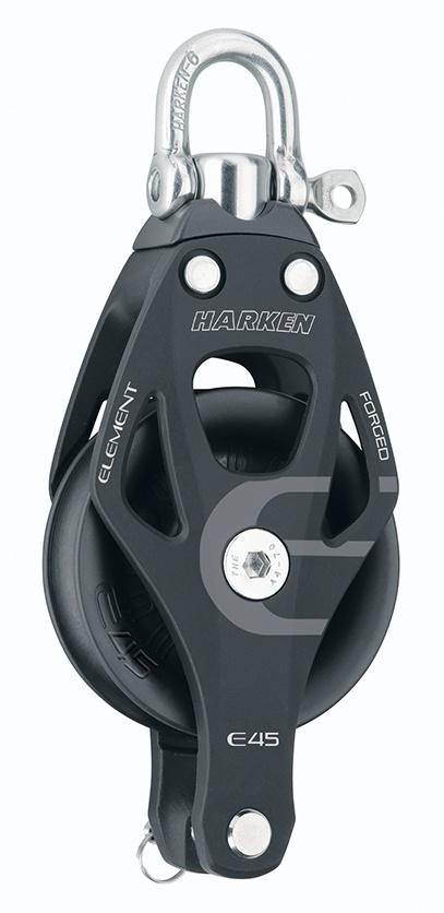 Harken 45mm Aluminum Element Block — Swivel, Becket