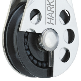 Harken blok 38mm pro lana s háčkem z nýtkem