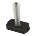 Optiparts Releasable rubber joint with rope core for tiller extension Optiparts Releasable rubber joint with rope core for tiller extension