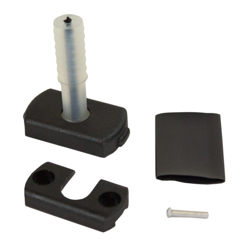 Optiparts Releasable rubber joint with rope core for tiller extension Optiparts Releasable rubber joint with rope core for tiller extension