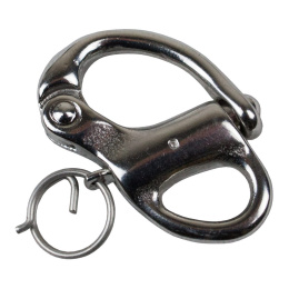 Optiparts Small stainless steel safety snap shackle