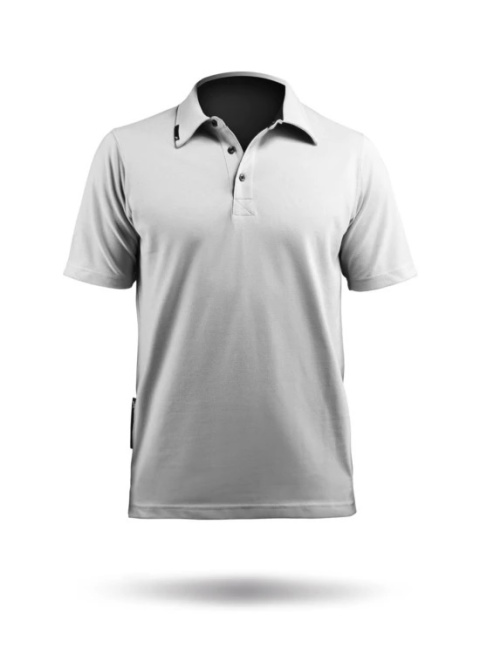 Zhik koszulka SS Poly-Cotton Polo szara XS