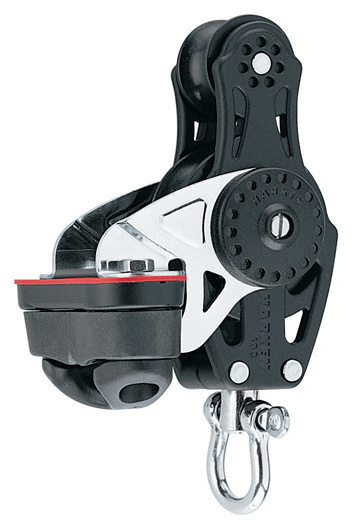 Harken Blok carbo 40mm s houslovým okem a knagou