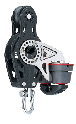 Harken Blok carbo 57mm Ratchet knaga wiolinowy