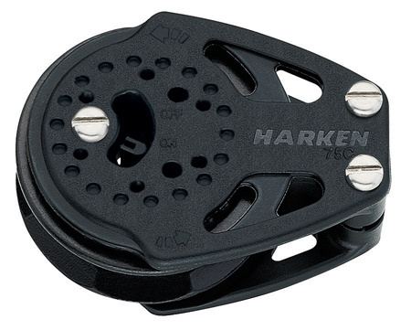 Harken Blok carbo 75mm Ratchet leżący