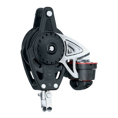 Harken Carbo 75mm Ratchmatic Block with shackle Harken Carbo 75mm Ratchmatic Block with shackle