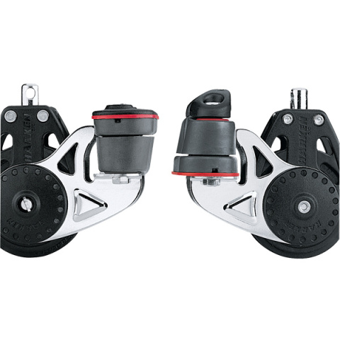 Harken 75mm Block — Swivel, Cam Cleat Harken 75mm Block — Swivel, Cam Cleat