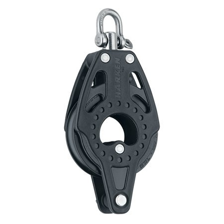 Harken 75mm Block — Swivel, Becket