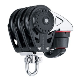 Harken Blok carbo 75mm trojitý krętlik s knagou 150