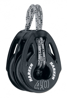 Harken 40mm T2™ Soft-Attach Double Block