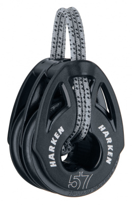 Harken 57mm T2™ Soft-Attach Double Block