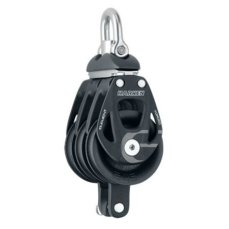 Harken Blok element 45mm potrójny krętlik zaczep Harken Blok element 45mm potrójny krętlik zaczep
