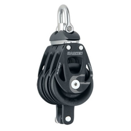 Harken Blok element 45mm potrójny krętlik zaczep