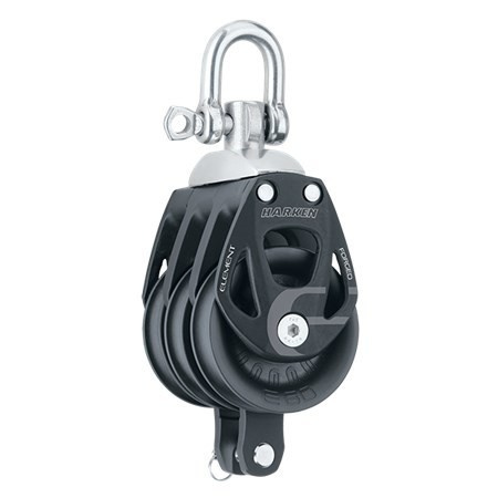 Harken Element Block 60mm triple swivel shackle