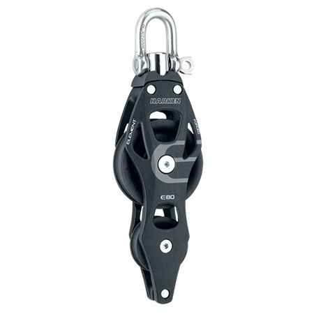 Harken Blok element 80mm krętlik zaczep wiolinowy Harken Blok element 80mm krętlik zaczep wiolinowy