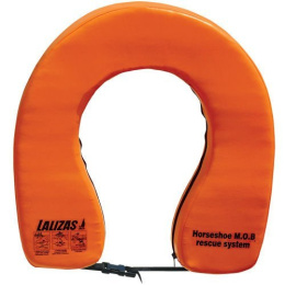 Lalizas Horseshoe Lifebuoy orange