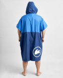 Rooster Quick Dry Poncho blue