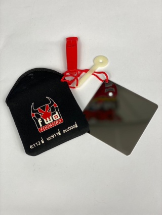 WIP píšťalka a signalizační zrcátko