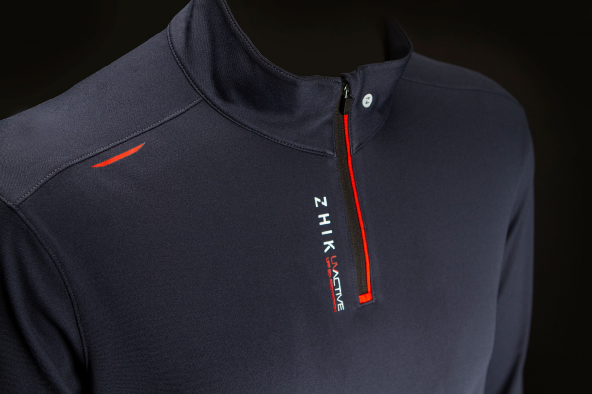 Zhik UVActive High Collar 1/4 Zip Mens Top Zhik UVActive High Collar 1/4 Zip Mens Top