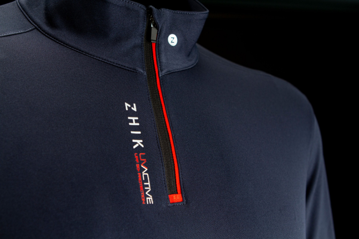 Zhik UVActive High Collar 1/4 Zip Mens Top Zhik UVActive High Collar 1/4 Zip Mens Top