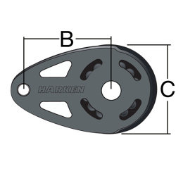 Harken Blok 40mm ESP leżący