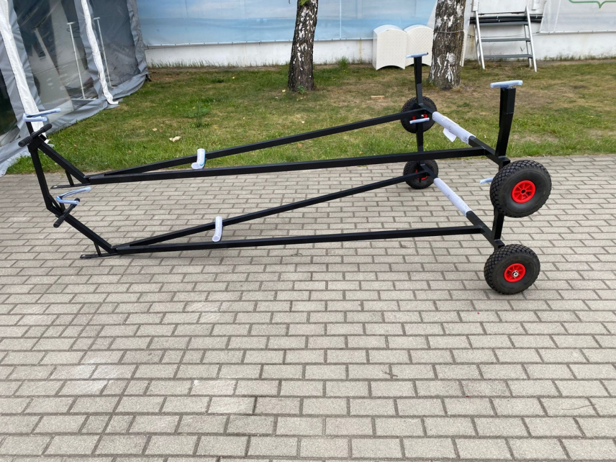 Sailovnia Aluminium trolley for ILCA class Sailovnia Aluminium trolley for ILCA class