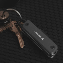 True MODERN KEY CHAIN KNIFE - nożyk brelok - szary