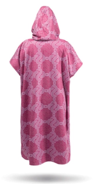 Zhik Ręcznik z kapturem różowy- poncho