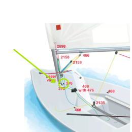 Devoti Deck Plate for ILCA Blocks